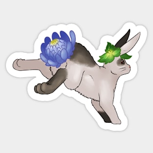 Mum Bun - Indigo Sticker